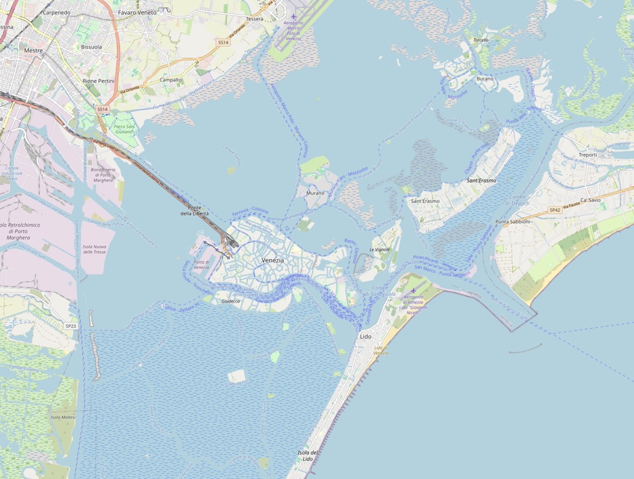 Mappa Venezia